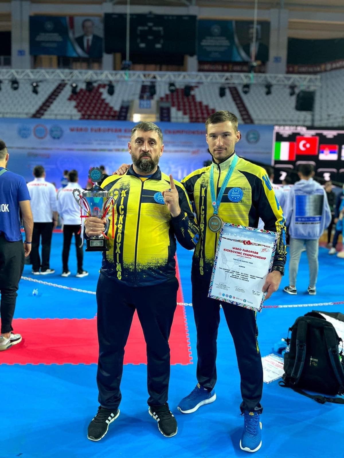 Стриянин Святослав Гасюк здобув золото на Чемпіонаті Європи з кікбоксингу WAKO 2022 в Туреччині