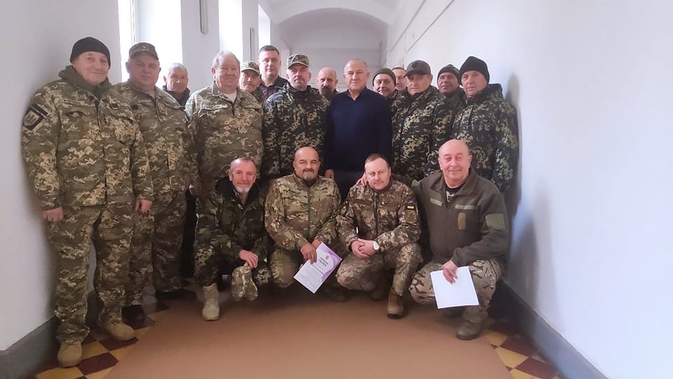 В День Збройних сил України привітали добровольчий батальйон ТГ «Курінь Стрий-1»
