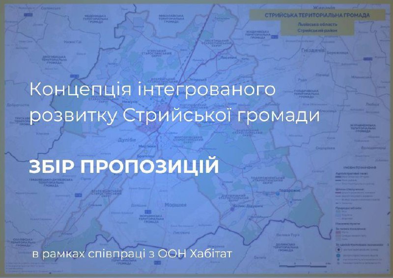 У Стрийській громаді продовжується розробка Концепції інтегрованого розвитку!