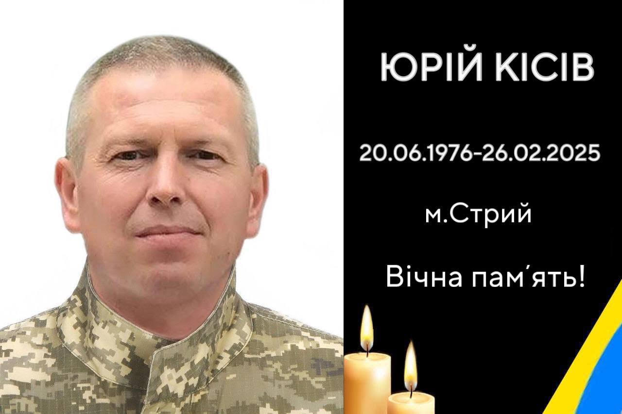 Повертається додому на щиті ЮРІЙ КІСІВ