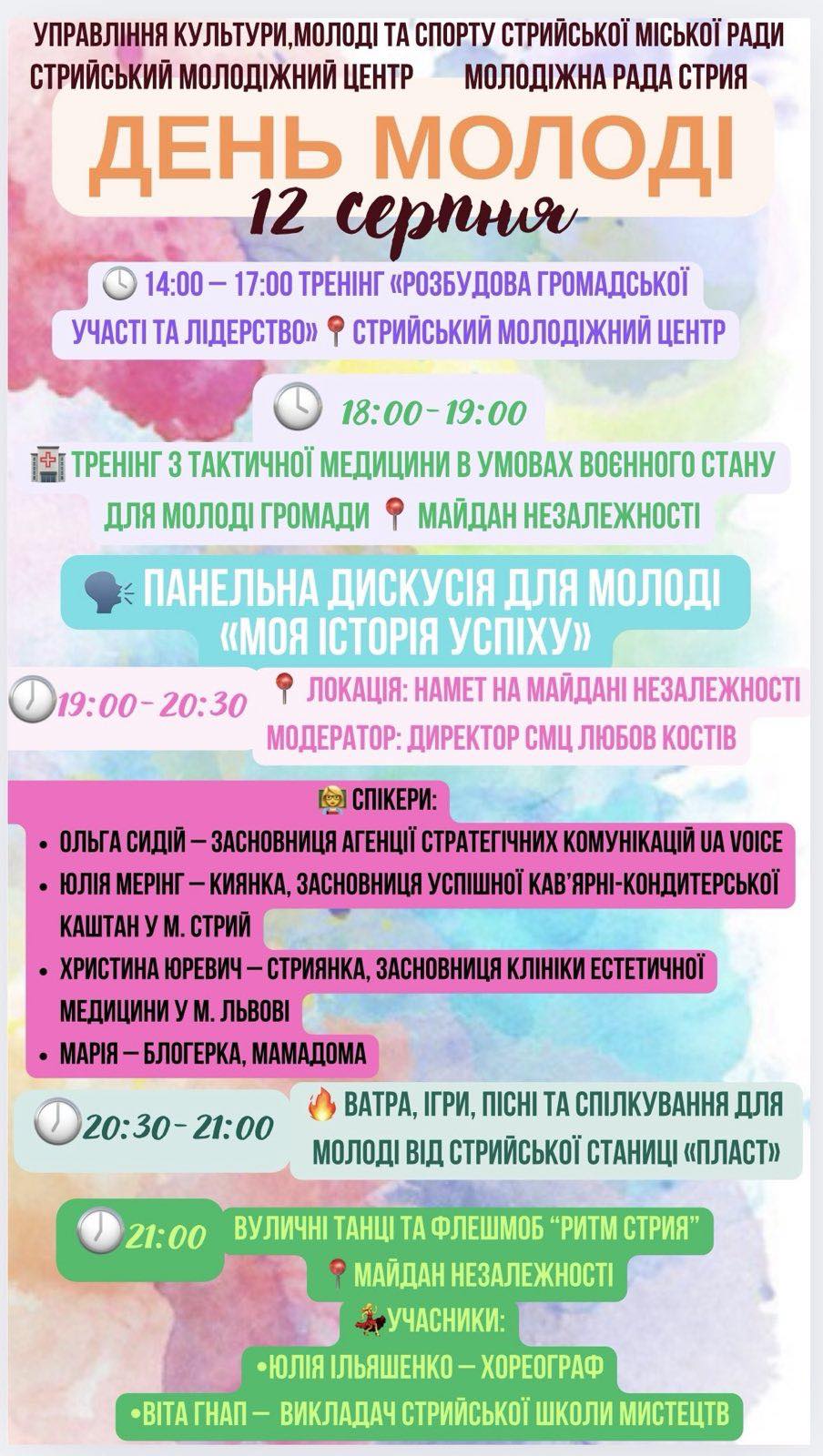У Стрию відзначать День молоді