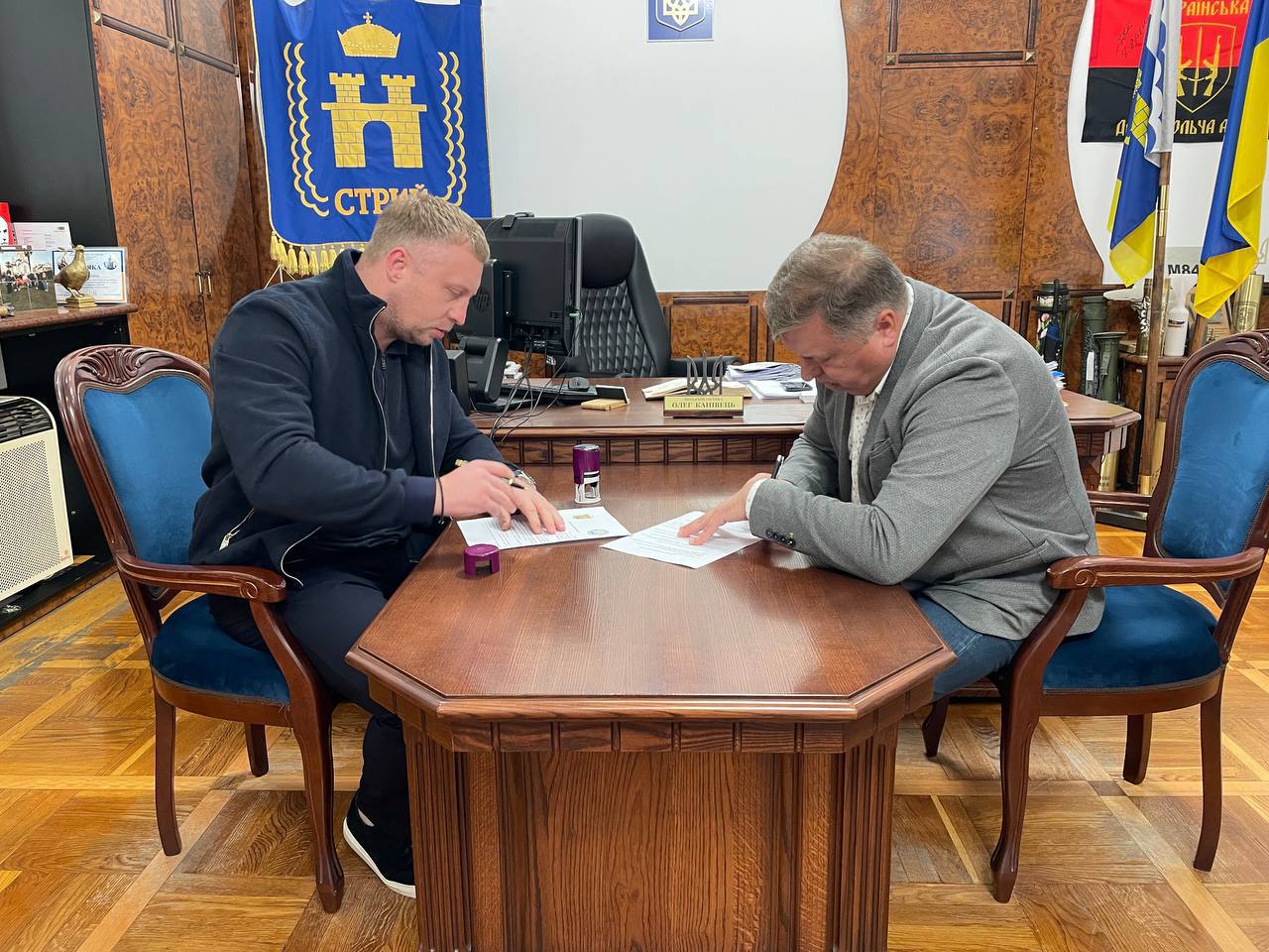 Стрийська міська рада підписала меморандум про співпрацю з ГО «Федерація боксу міста Стрий»