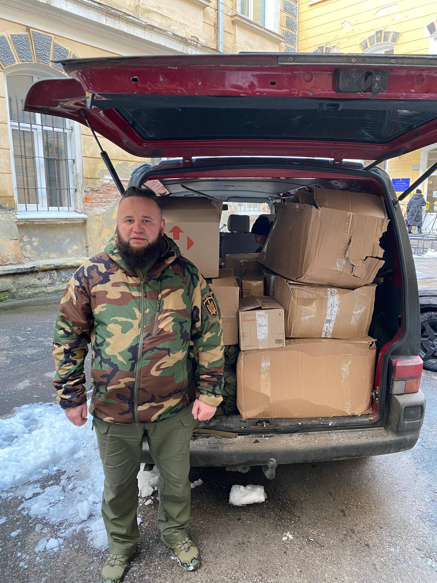 Зі Стрийської міської ради вирушила чергова допомога для 49 ОШБ «Карпатська Січ»