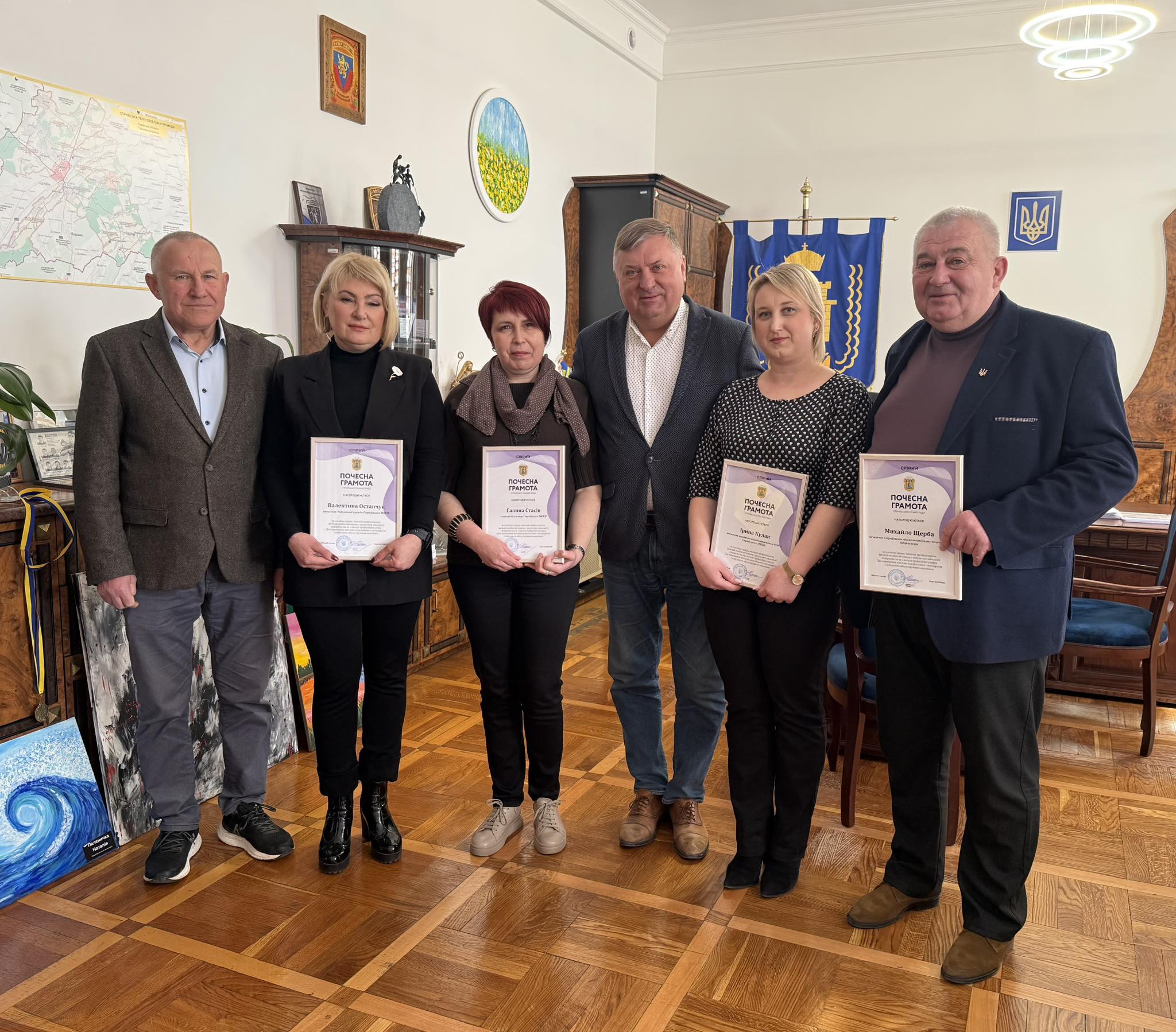 У відгомін Дня працівників житлово-комунального господарства, міський голова Олег Канівець відзначив команду Стрийського МККП