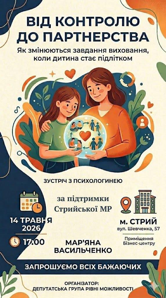 Щасливі діти починаються зі спокійних батьків
