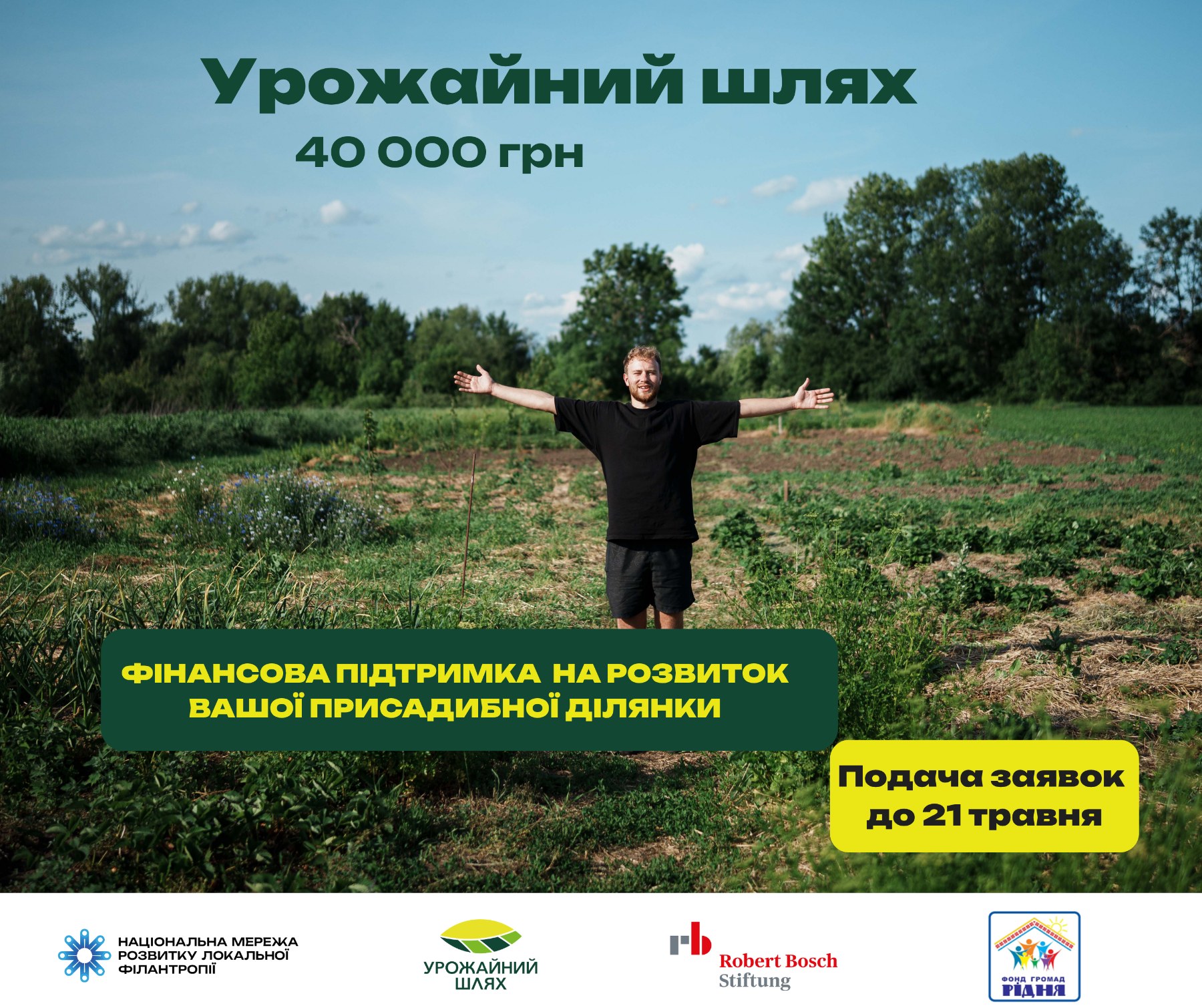 Фінансова підтримка на розвиток присадибної ділянки