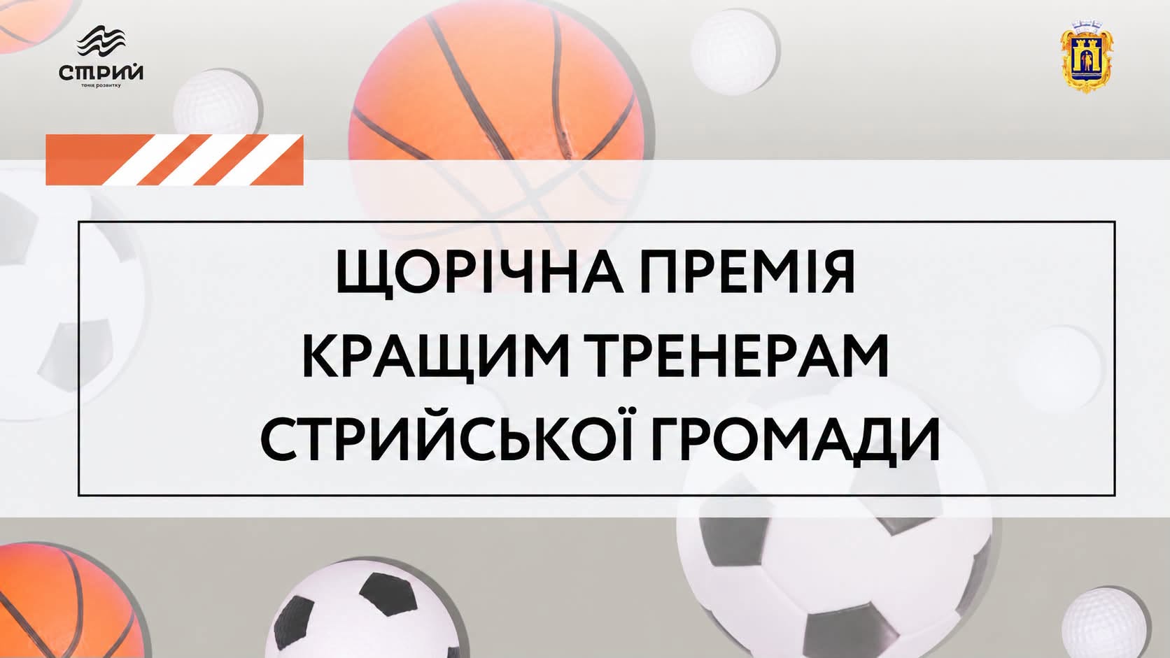 Щорічна премія кращим тренерам Стрийської громади
